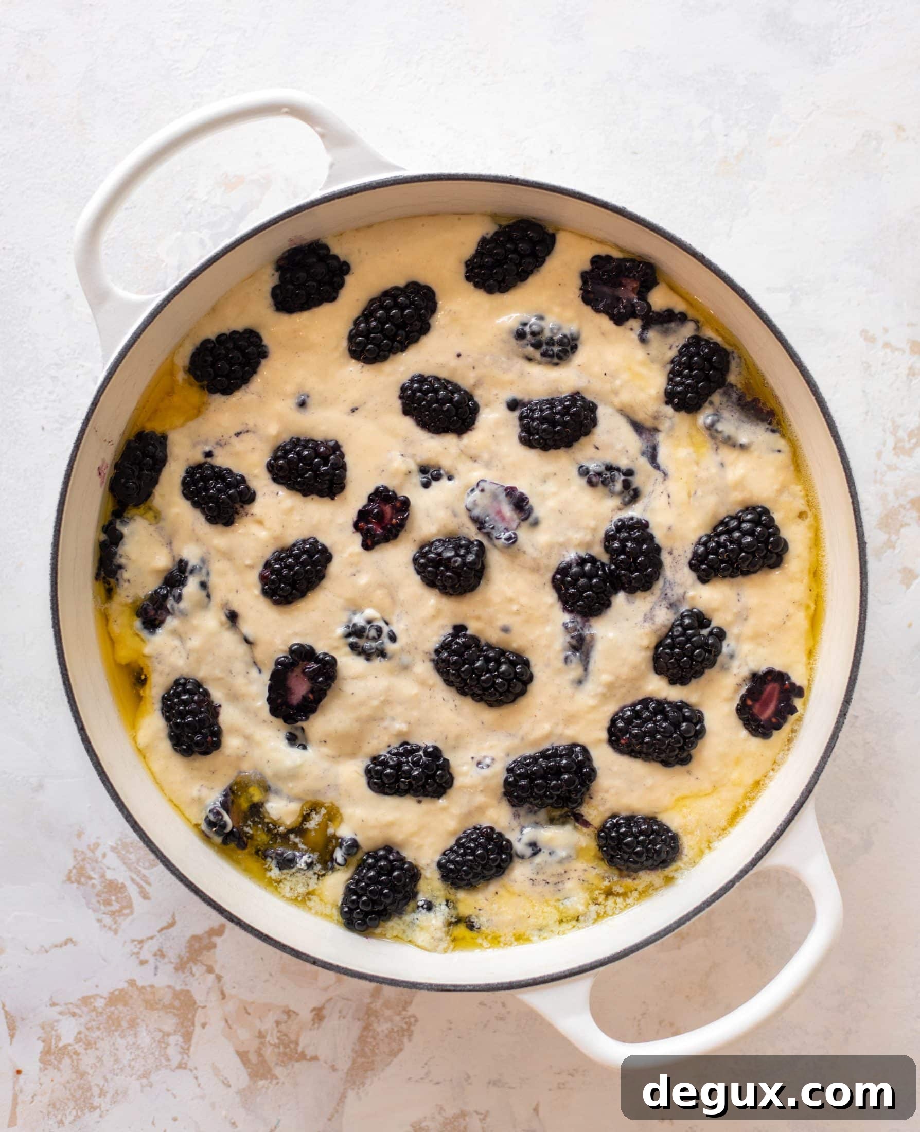 blackberry skillet pancake
