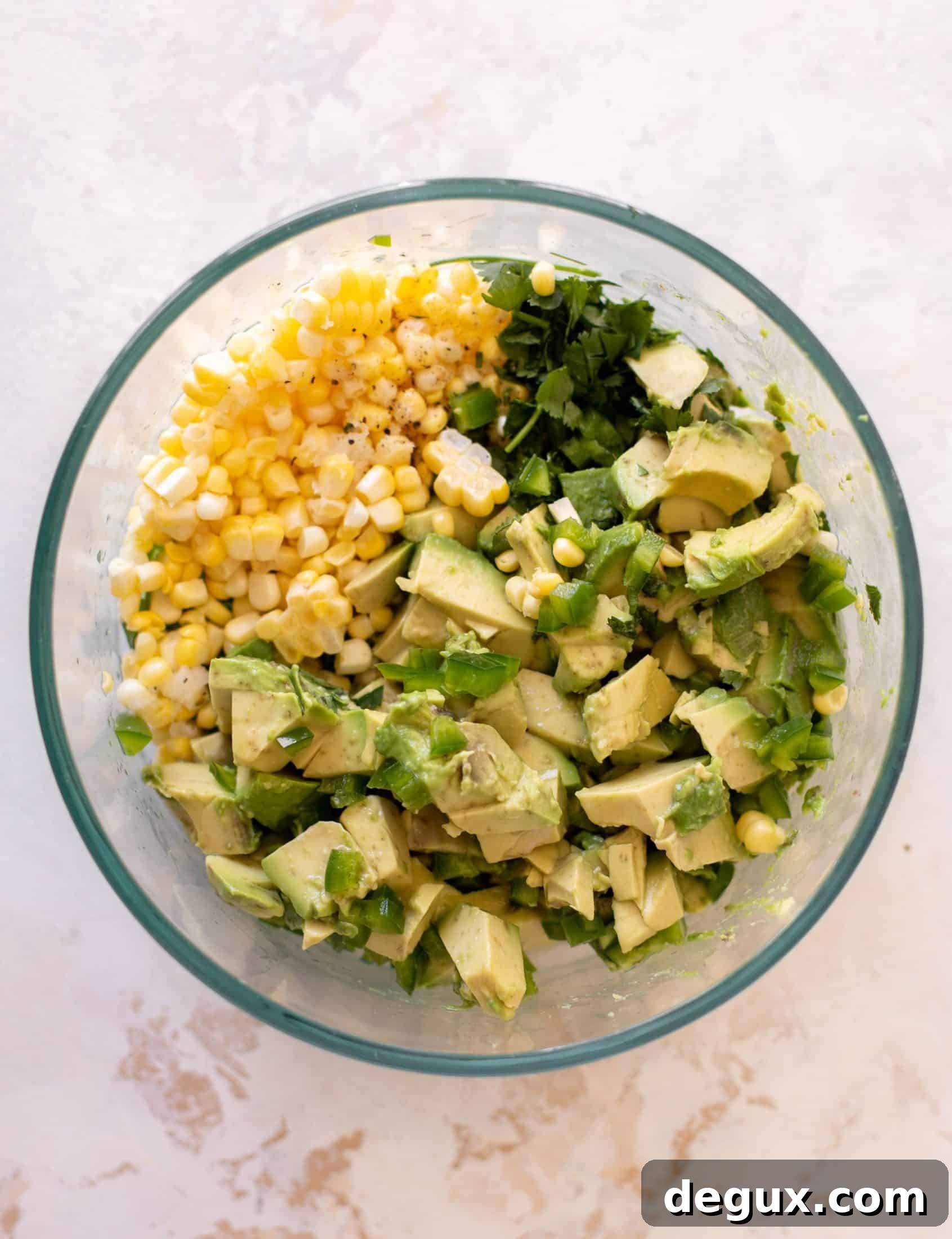 grilled salmon with avocado corn salsa