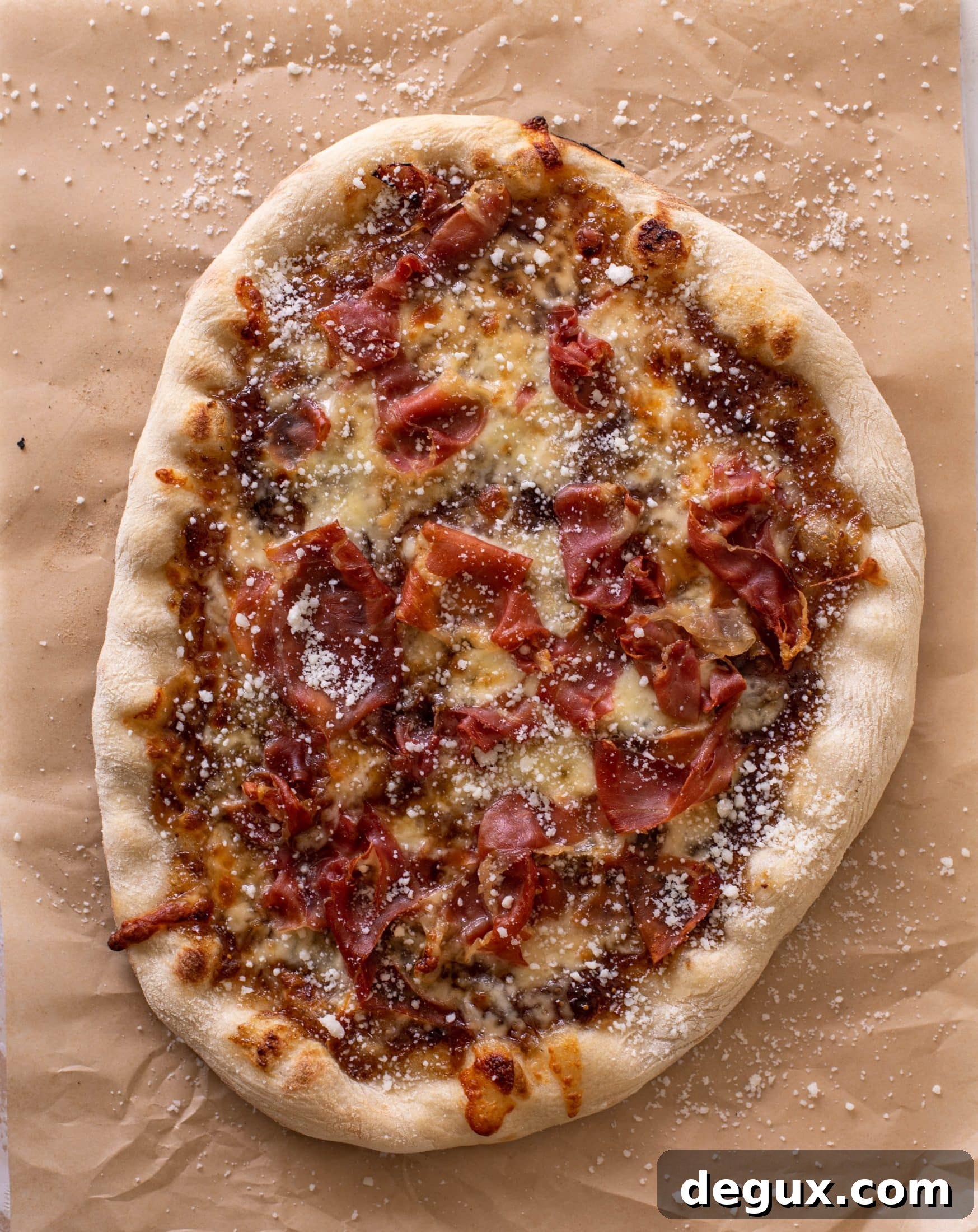 fig jam prosciutto pizza