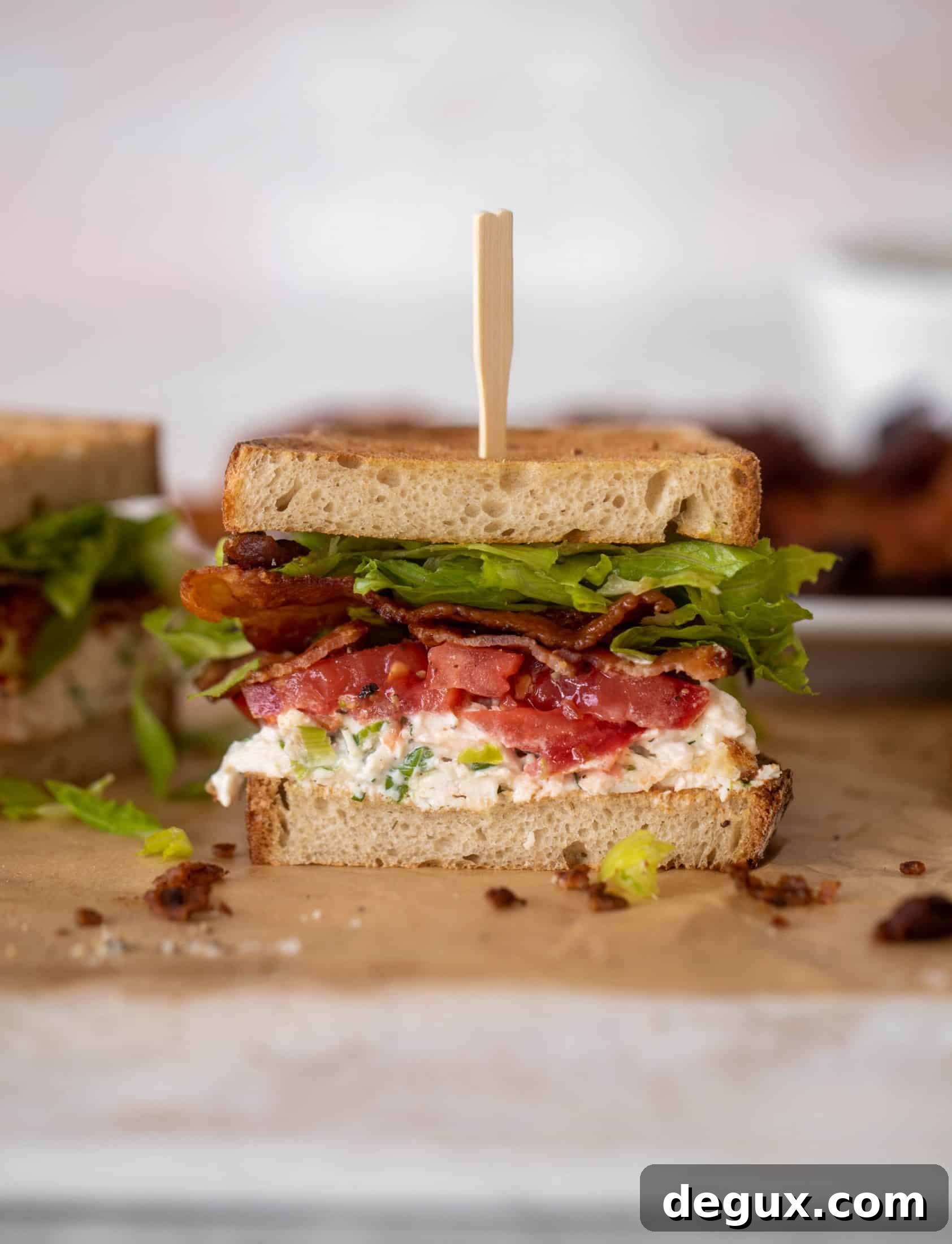 chicken salad BLT