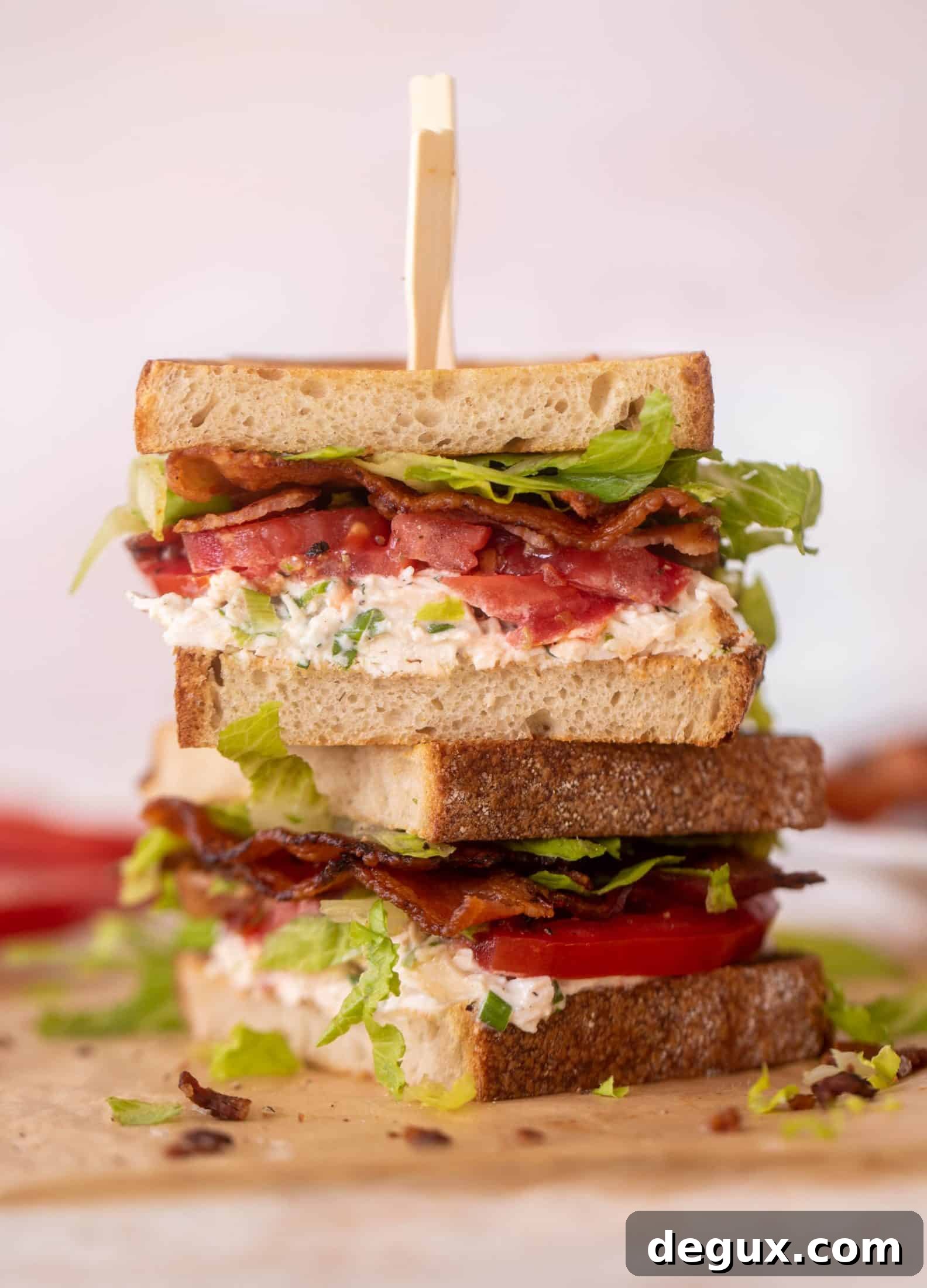 chicken salad BLT