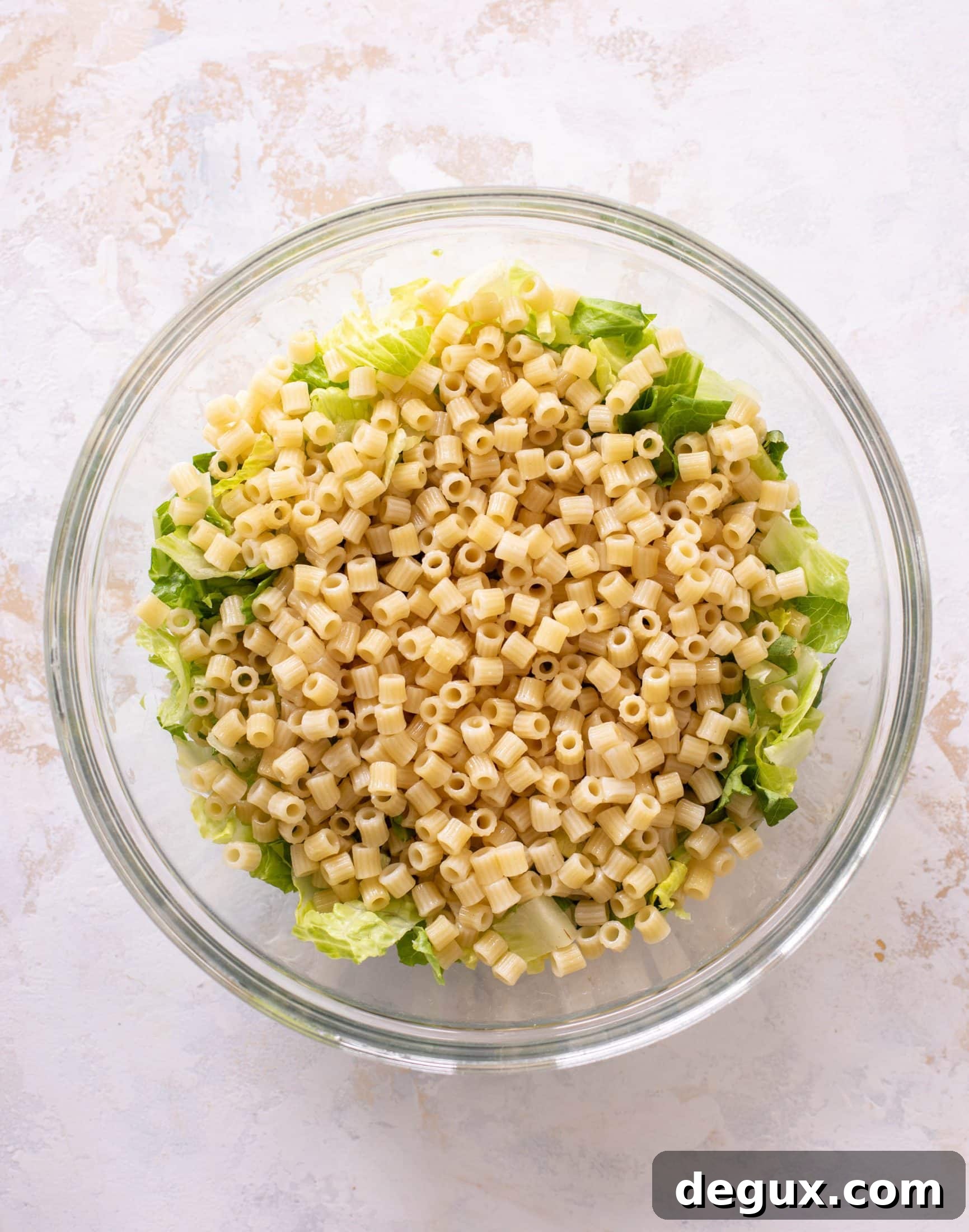 Chopped BLT Mini Pasta Salad Recipe 3 chopped BLT tiny pasta salad