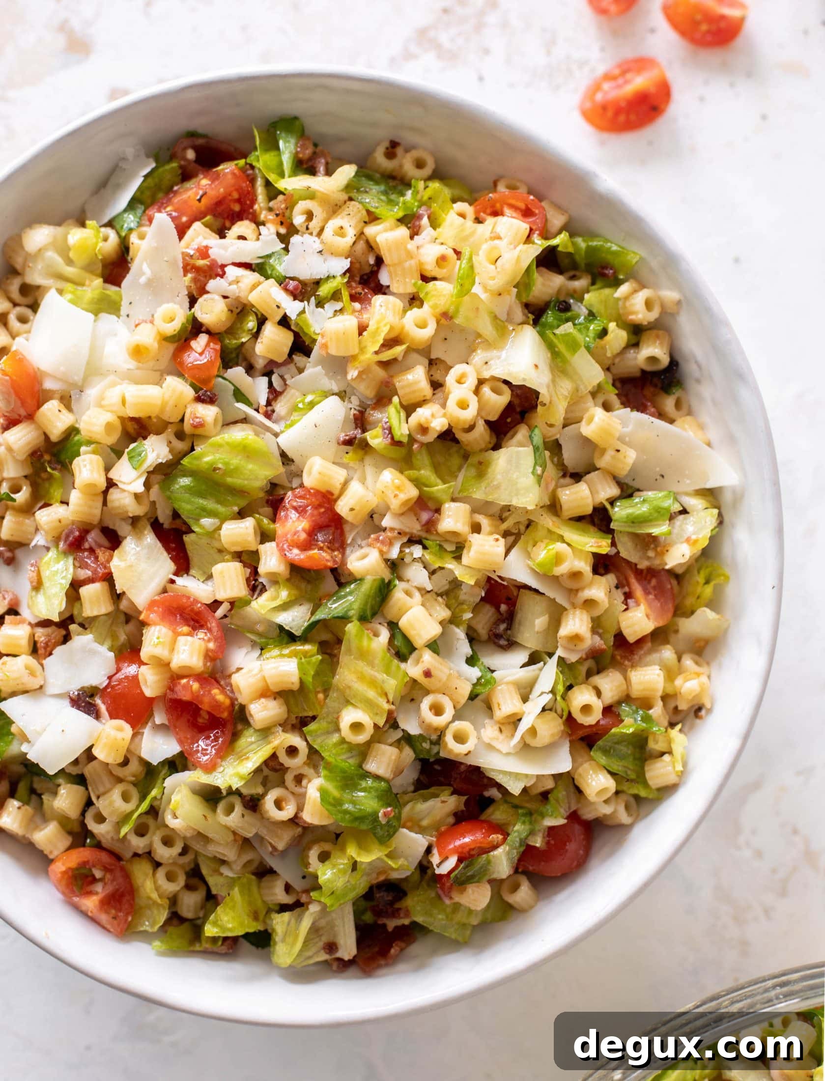 Chopped BLT Mini Pasta Salad Recipe 9 chopped BLT tiny pasta salad